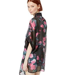 Steve Madden Women's Dusty Floral Kimono